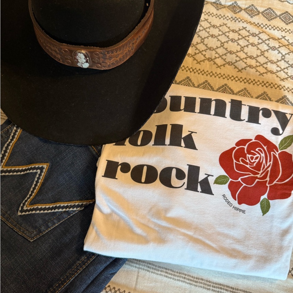 Country Folk Rock Graphic Tee